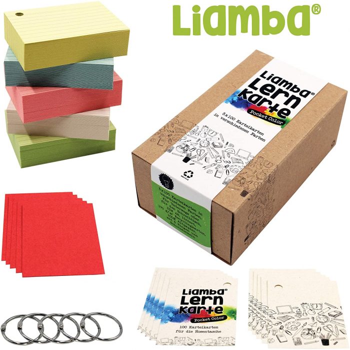 Liamba Lernkarte Pocket Color